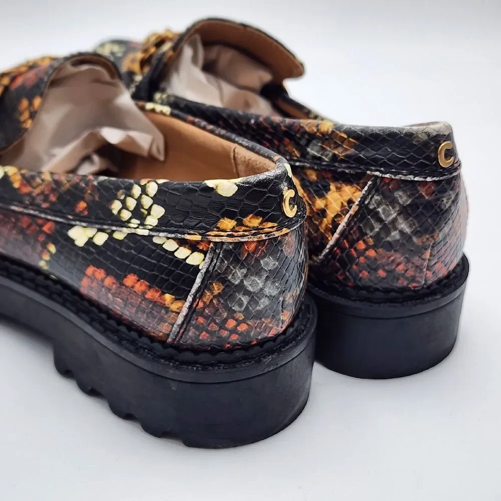Sam Edelman Women's Circus Deana Slip-On Loafer Black,‎ Size 7M See Photos
